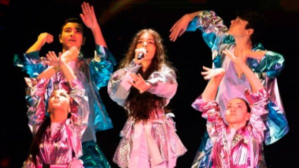Maléna venció en el Festival de Eurovisión Junior con su tema Qami Qami. (Foto: RTVE)