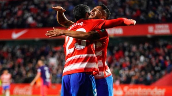 El Granada venció al Atlético. (Foto: @LaLiga)