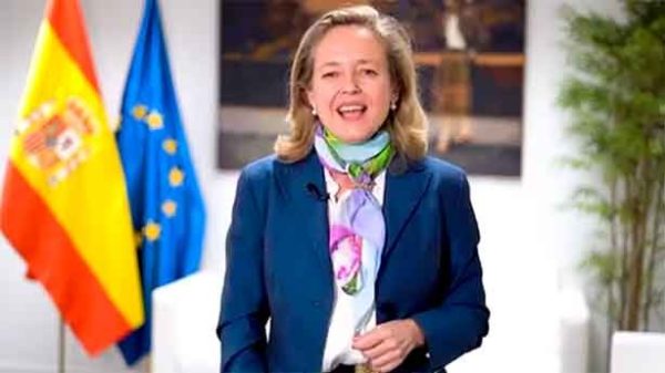 La vicepresidenta primera agradeció el nombramiento al FMI. (Foto: Nadia Calviño)