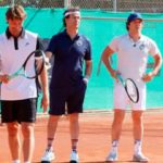 Pepe y Jordi con Juan Carlos Ferrero. (Foto: RTVE)