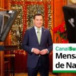 Mensaje de Juanma Moreno desde la taberna Granados de Granada. (Foto: Canal Sur)