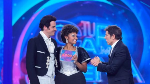 Nia Correira y Edu Soto ganaron El Concierto de Año Nuevo. (Foto: Antena 3)