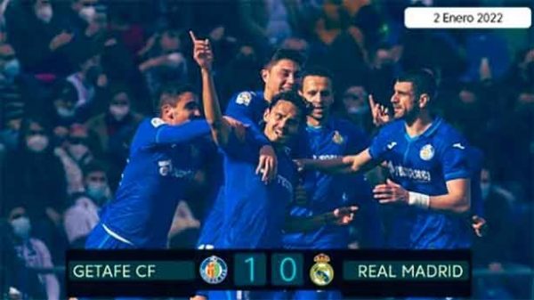 Lección táctica del Getafe