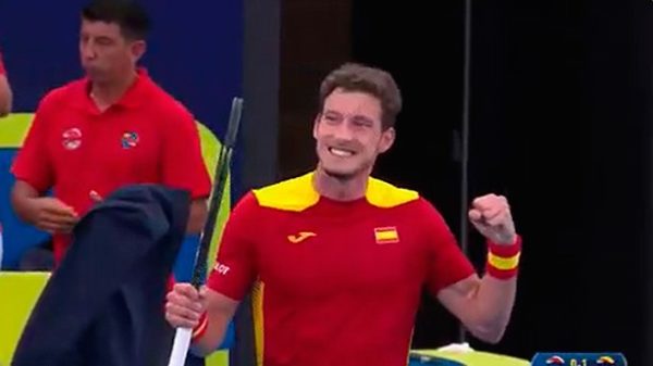 Victoria ajustada para Pablo Carreño en Sidney. (Foto: @ATPCup)