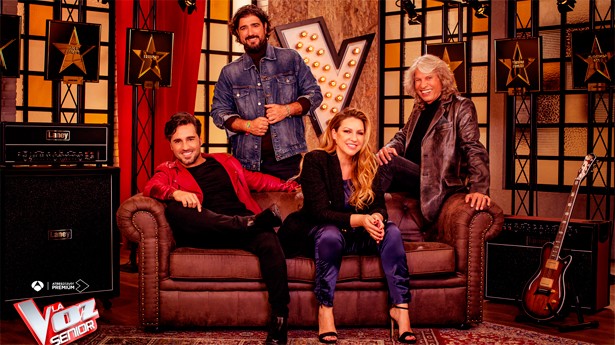 Este sábado regresa La Voz senior con dos coaches novatos. (Foto: Antena 3)