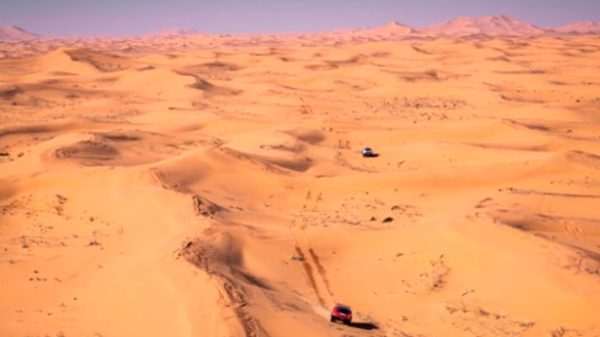 Jornada con gran lucha entre Loeb y Al-Attiyah. (Foto: @dakar)