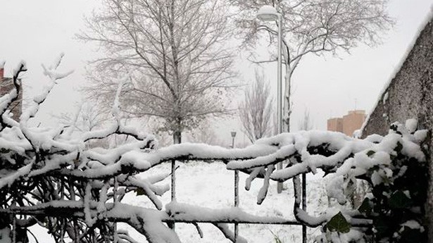 Recordando la gran nevada de Filomena en 2021. (Foto: Francisco Javier Melero)