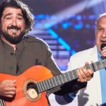 Orozco y Peret animan el plató con su rumba flamenca. (Foto: Antena 3)