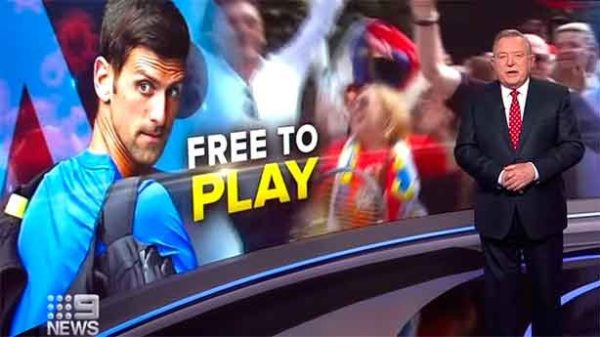 Novak ganó la batalla judicial. (Foto: 9 News Australia)