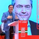 Pedro Sánchez en el acto de apoya a Juan Espadas. (Foto: @sánchezcastejón)