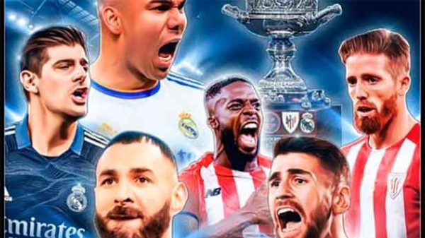 El reto de la Supercopa de España. (Foto; @RealMadrid)