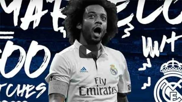 El detalle de Ancelotti con Marcelo. (Imagen: @RealMadrid)