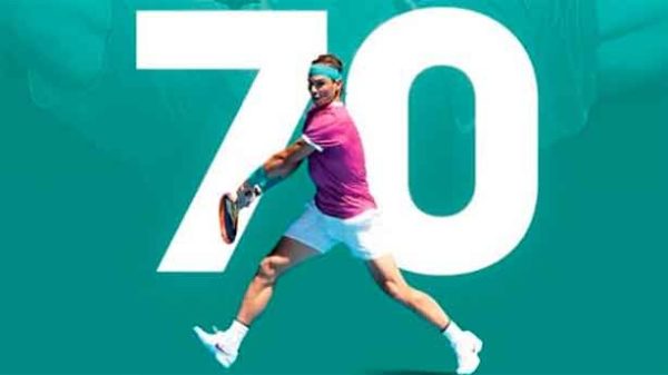 Nadal bajo todos los focos en Melbourne. (Foto: @AusOpen)