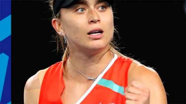 Paula mostró la fuerza de su tenis en su estreno. (Foto: