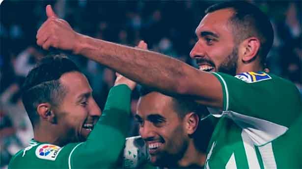 El Betis en tercera posición en una gran temporada. (Foto; @LaLiga)