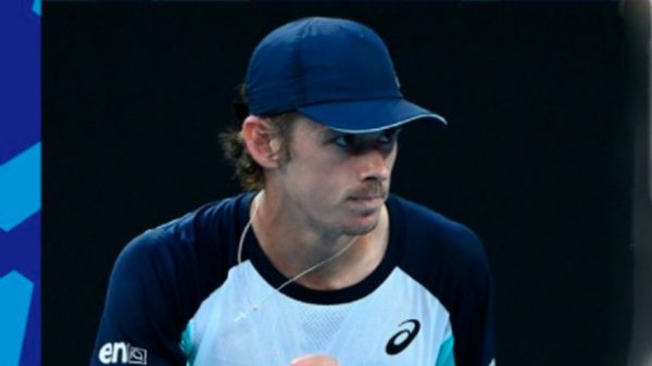 Alex de Miñaur acabó con el sueño de Andújar. (Foto: @AustralianOpen)
