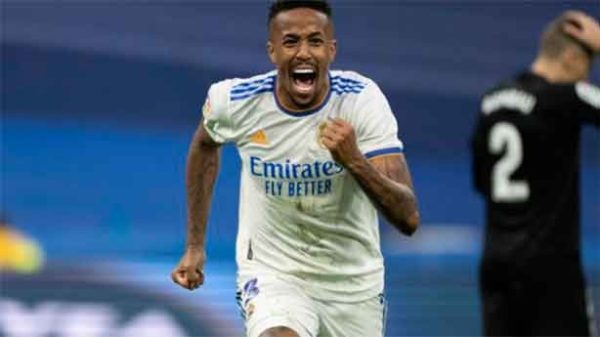 Militao logró un empate que supo a victoria. (Foto: @LaLiga)