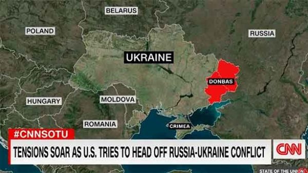 Estados Unidos no aceptará ni la invasión ni la partición de Ucrania. (Imagen: CNN)