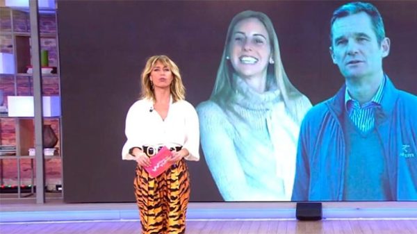 Emma García ya tiene tema para rato con Urdangarín. (Foto: Telecinco)