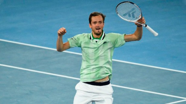El comentario de Medvedev dividió a la grada. (Foto: @AustralianOpen)