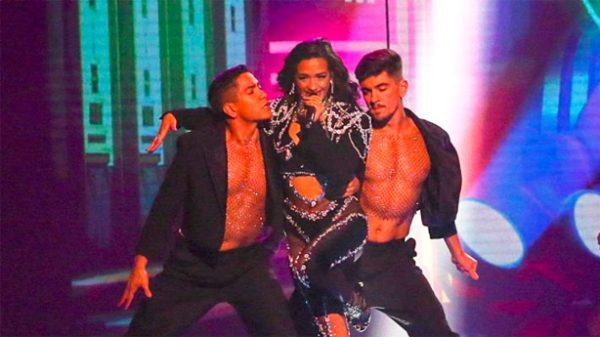 Chanel arrasó con su baile y su canción "SloMo". (Foto: RTVE)