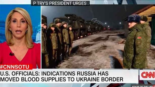 Rusia traslada suministros de sangre cerca de Ucrania y crece la preocupación de Estados Unidos. (Foto: CNN)
