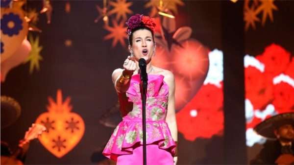 Eva Soriano ganó imitando a Natalia Jiménez y su Amor eterno. (Foto: Antena 3)