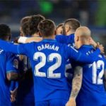 Euforia en el Coliseum por el retorno de goles