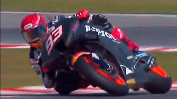 Los focos fueron para Marc Márquez. (Foto: