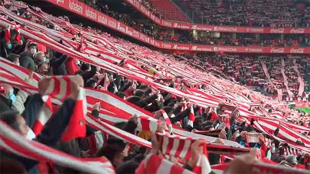 Nueva noche de bufondeo en San Mamés. (Foto: @AthleticClub)