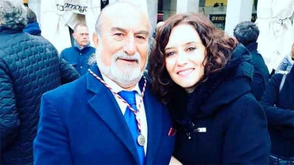 El gran pesar de la presidenta en la muerte del periodista Ángel del Río. (Foto: @CdeM)