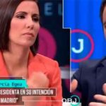 Egea en el plató con Ana Pastor. (Foto: La Sexta)