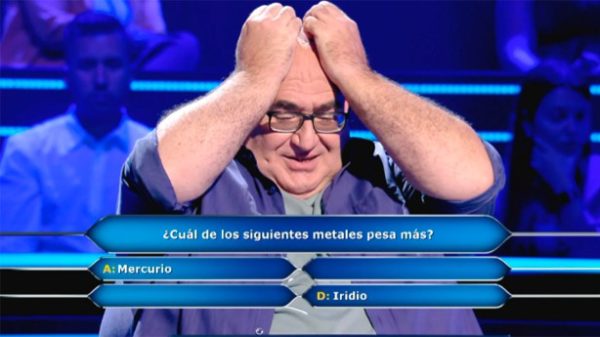 La química se convierte en el problema más pesado de Pep Burillo. (Foto: Antena 3)