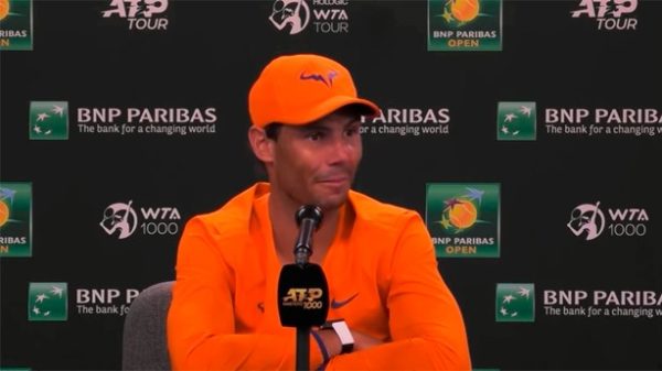 Nadal responde a los medios tras su victoria con susto frente a Korda. (Foto: captura YouTube/ATPTour)