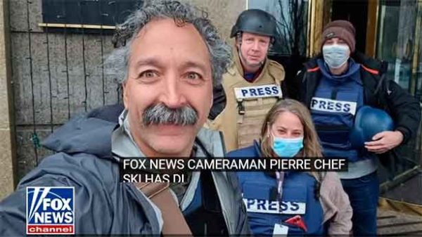 Desolación de Fox News por el asesinato de Pierre Zakrzewski. (Foto: Fox News)