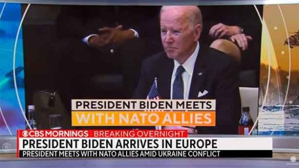 Llamamiento a China en la cumbre extraordinaria de la OTAN. (Foto: CBS)