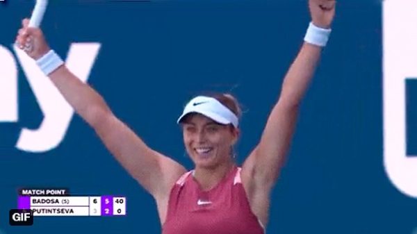 Badosa sigue su buena racha de Indian Wells. (Foto: @MiamiOpen)