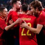 Poder y exhibición de España en Riazor. (Foto: @SeFútbol)