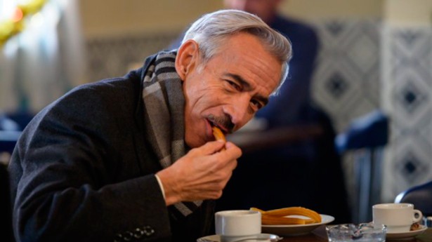 Antonio Alcántara se merece unos churritos después de haber logrado récord de temporada. (Foto: RTVE)