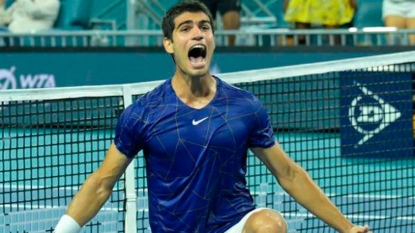 Carlos Alcaraz sigue imparable y se mete en sus segundas semifinales consecutivas. (Foto: @RFETenis)