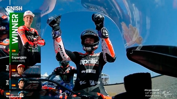 Póquer español sobre el circuito argentino: Espargaró