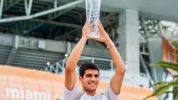 Alcaraz sube del puesto 139 de hace un año al 11 tras el Miami Open. (Foto: @RFETenis)