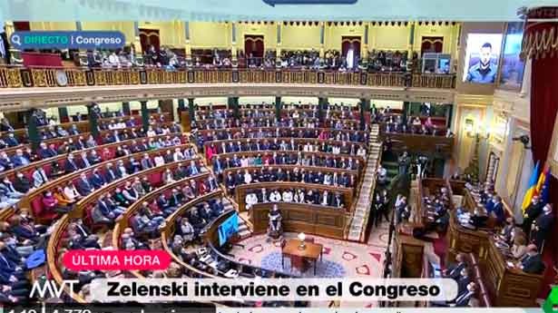 Histórica sesión en el Congreso de los Diputados. (Foto: La Sexta)