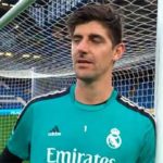 El reto del partido de ida. Courtois