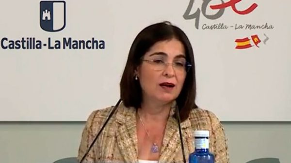 La ministra de Sanidad