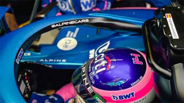 El nuevo bólido de Fernando Alonso vuela en Australia. (Foto: @AlpineF1)