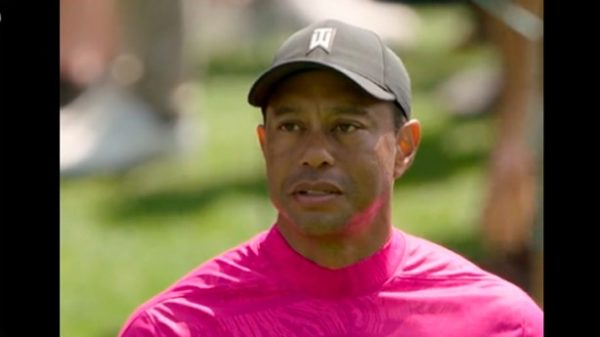 Y Tiger Woods ha vuelto... (Foto: @TheMasters)