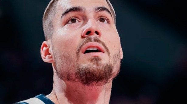 Magnífico final de temporada regular de Juancho Hernangómez. (Foto: @utahjazz)