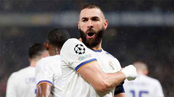 El poder de Karim. (Foto: @Benzema)