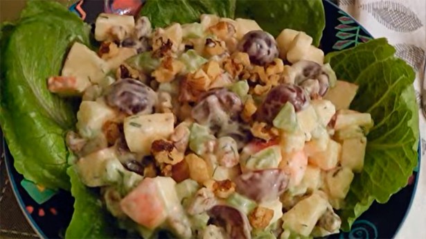 La famosa ensalada Waldorf